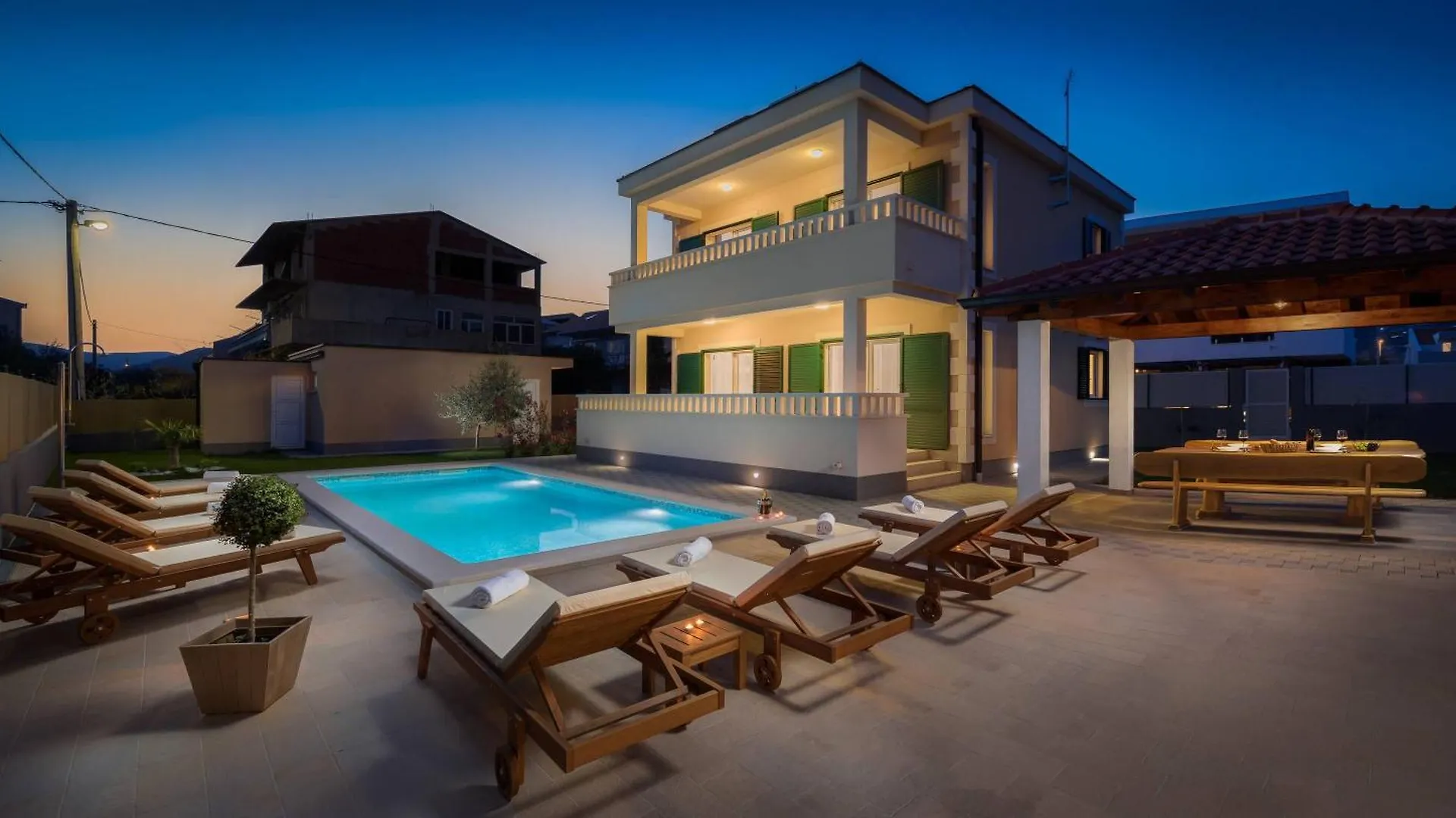 Villa Rosa Ventorum With Private Pool Near Split Kastela Croatia